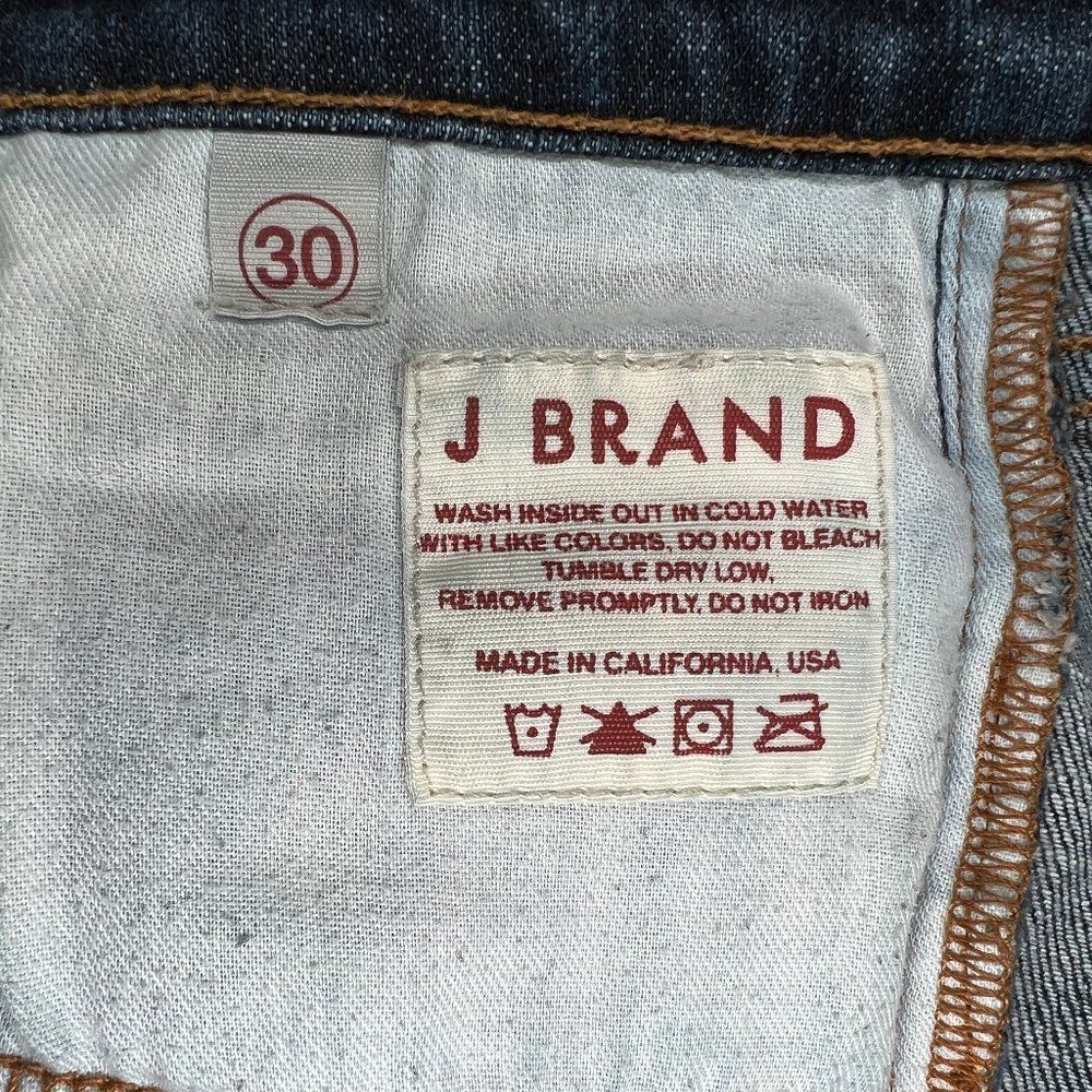 J. Brand Jeans Women's Size 30 Dark Wash Mid-Rise Denim Skinny Jeans - Picture 11 of 11